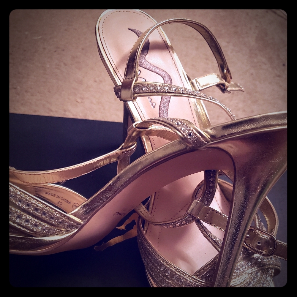 Gold Heels